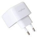 Sieťová nabíjačka MX THUNDER PD 35W, 2xUSB-C biela