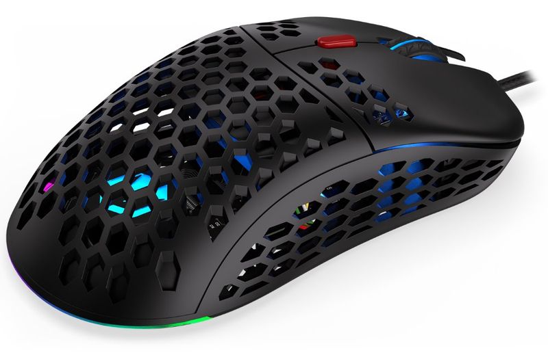 Endorfy myš LIX Plus PMW3370 / Khail GM 8.0 / drátová / čierna Myš, herná, drátová, optická, až 19000dpi, senzor PMW3370, 6 tlačidiel, Khail GM 8.0, ARGB podsvietenie, USB, čierna
