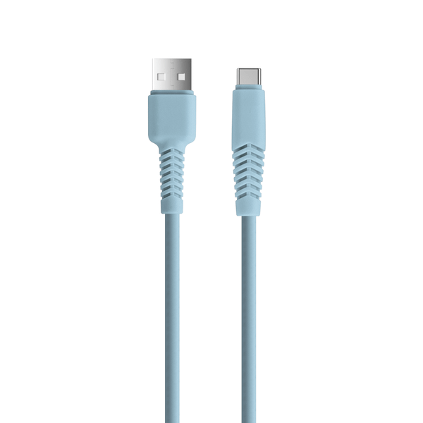 SETTY kábel USB - USB-C 1,5 m 2,1A KSA-C-1.523 modrá (GSM165720)