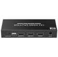 XtendLan HDMI distribučný rozbočovač, 1 vstup / 2 výstupy, 8k@60Hz Rozbočovač, HDMI, 1 vstup, 2 výstupy, podpora 8k@60Hz