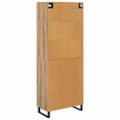 vidaXL Highboard 2 ks Remeselný dub 69,5 x 34 x 180 cm