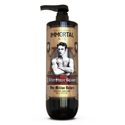 Balzam po holení IMMORTAL NYC One million dollars Aftershave balsam 500 ml