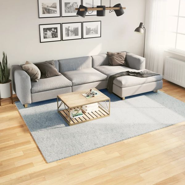 vidaXL Koberec HUARTE s krátkym vlasom umývateľný modrý 200x280 cm