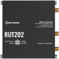Teltonika RUT202 průmyslový router   1x LAN, 1x WAN, Dual SIM, LTE, Wi-Fi 4 Router, LTE Cat 4, dual SIM, 2× RJ45, Wi-Fi 4, 1× DI/DO, RMS, RutOS, -40 až +75 °C, 9-30 VDC, hliník, 83 × 25 × 83 mm