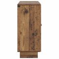 vidaXL Servírovacia skriňa Staré drevo 89 x 34,5 x 80 cm