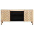 vidaXL TV skrinka 105x33x46 cm masívne mangovníkové drevo