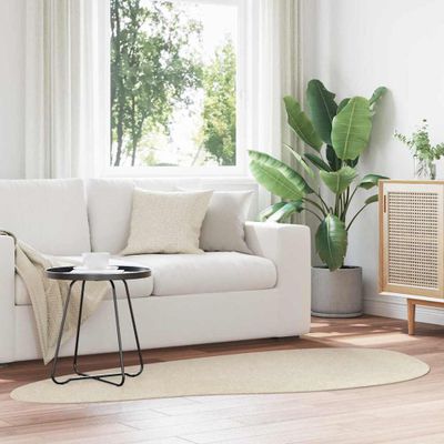 vidaXL Kusové koberce HUARTE Béžová 100 x 200 cm Polyester