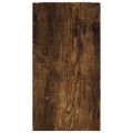 vidaXL Skrinka pod umývadlo dymový dub 63x29x55 cm spracované drevo