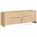 vidaXL TV jednotky 139,5 x 34 x 50 cm Hnedá Kompozitné drevo