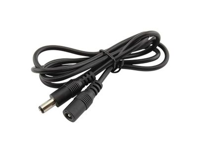 Kábel pre LED pásik predlžovací s konektormi DC 5,5 x 2,1mm, vidlica + zásuvka, 100cm