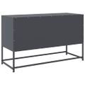 vidaXL TV skrinka antracitová 100,5x39x60,5 cm oceľ