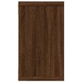 vidaXL Kockové police 2 ks hnedý dub 80x15x26,5 cm spracované drevo