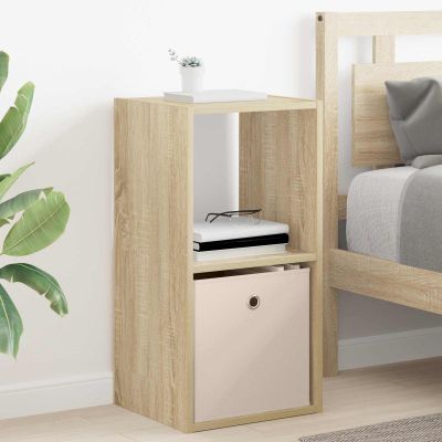 vidaXL Nočný stolík Sonoma dub 35 x 32 x 68,5 cm Kompozitné drevo