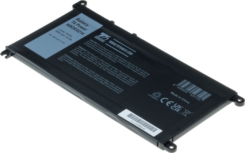 Batéria T6 Power Dell Insprion 3581, 3582, 3584, 5584, Vostro 5581, 3685mAh, 42Wh, 3cell, Li-poly