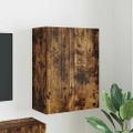 vidaXL TV nástenná skriňa 59,5 x 31 x 80 cm Dymová dub