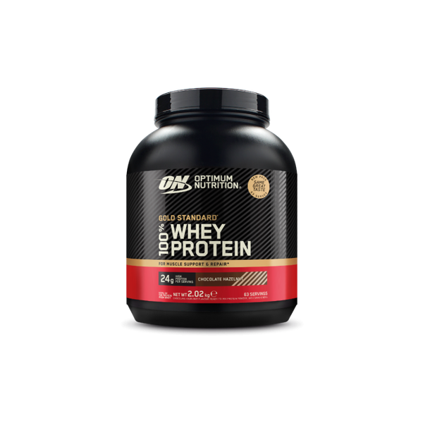 100% Whey Gold Standard - Optimum Nutrition, čokoláda lieskový oriešok, 2010 g