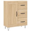 vidaXL Vysoká skrinka dub sonoma 69,5x34x180 cm spracované drevo
