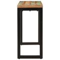vidaXL Konzolový stolík 110x35x75 cm recyklované drevo