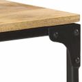 vidaXL Konzolový stolík 110x30x75 cm masívne mangoníkové drevo