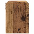 vidaXL Nástenné police 2 ks, staré drevo 100x15x20cm, kompozitné drevo