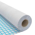 vidaXL Samolepiaca fólia na nábytok biele drevo 500x90 cm PVC