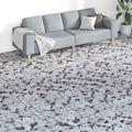 vidaXL Podlahové dosky Biely 5,26 m² 18 ks PVC