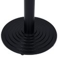 VidaXL Bistro Table Noha Čierna Ø43x107 cm Liatina