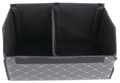 Organizátor do kufru auta CAR COMPACT ELEGANT L, 2 priehradky, skladací, s víkom SIXTOL