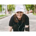 Kšiltovka s LED svetlom B-CAP 25lm, nabíjacia, USB, univerzálna veľkosť, biela SIXTOL