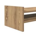 vidaXL Stojan na monitor dub artisian 50x27x20 cm kompozitné drevo