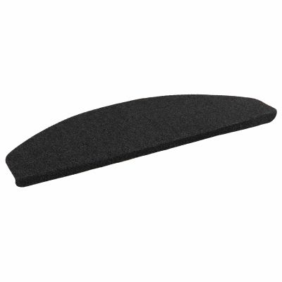 vidaXL Samolepiace schodové rohože 15 pcs Antracitová 80 x 28 x 3,5 cm