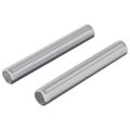 vidaXL Skrutková tyč 2 ks Strieborná 8 x 55 mm Oceľ