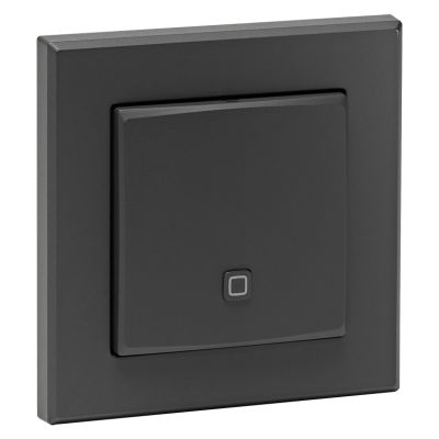 Homematic IP Drôtový senzor teploty a vlhkosti - vnútorný, antracit - HmIPW-STH-A