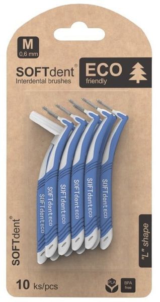 SOFTDENT 2942 ECO medzizubné kefky 0.6 mm (M)