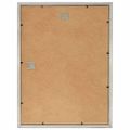 vidaXL Fotorámiky na stenu, koláž 3 ks, strieborné 40x50 cm, MDF