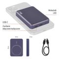 Powerbanka EMOS WI 522 /B0555BL/, 5 000 mAh, 20 W+Wireless, modrá