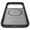 Puzdro Spigen Enzo Aramid ”T” Mag Magsafe pre iPhone 17 Pro Čierna/Strieborná
