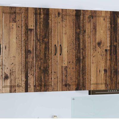 vidaXL Nástenná skrinka PORTO Staré drevo 80 x 31 x 100 cm