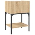 vidaXL Nočný stolík dub sonoma 40,5x31x60 cm kompozitné drevo