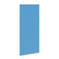 vidaXL Plisovaná roleta modrá 100x200 cm, šírka látky 99,4 cm, polyester