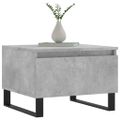 vidaXL Konferenčné stolíky 2 ks betónovosivé 50x46x35 cm kompoz. drevo