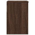 vidaXL Lavica na topánky hnedý dub 60x30x45 cm spracované drevo