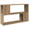 vidaXL skrinka na knihy Artisan Dub 100x24x63 cm Drevo