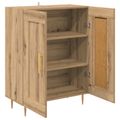 vidaXL Servírovacia skriňa Remeselný dub 69,5 x 34 x 90 cm
