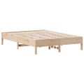 vidaXL Posteľ bez matraca 140x190 cm borovicový masív
