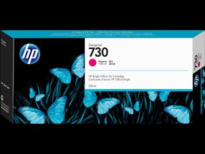HP 730 300 ml Purpurová atramentová kazeta