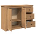 vidaXL Komoda so zásuvkami PANAMA 112x40x80 cm borovicový masív