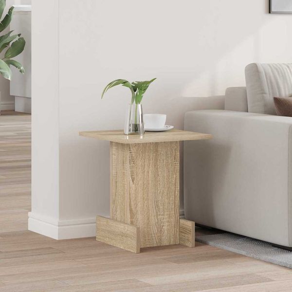 vidaXL Koncový stôl Sonoma dub 35,5 x 35 x 40 cm Kompozitné drevo