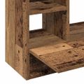 vidaXL Nástenný stôl Staré drevo 105 x 48 x 75 cm Kompozitné drevo