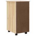 vidaXL Mobilný úložný kabinet s priehradkami MOSS 34 x 39 x 65,5 cm